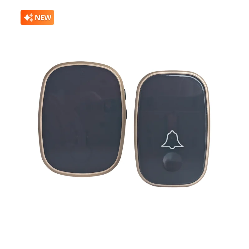 

Portable one-to-one battery powered wireless doorbell with a loud sound, suitable for hotels, homes, companies, etc