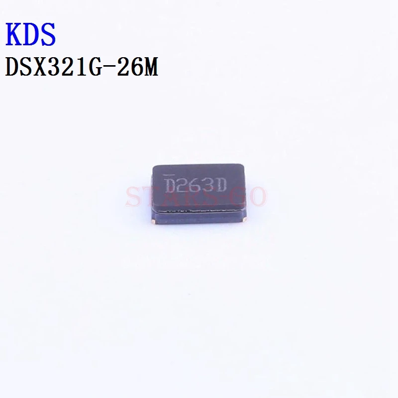 

10 шт./100 шт., Стразы 26 МГц 3225 4P SMD 12pF 20ppm