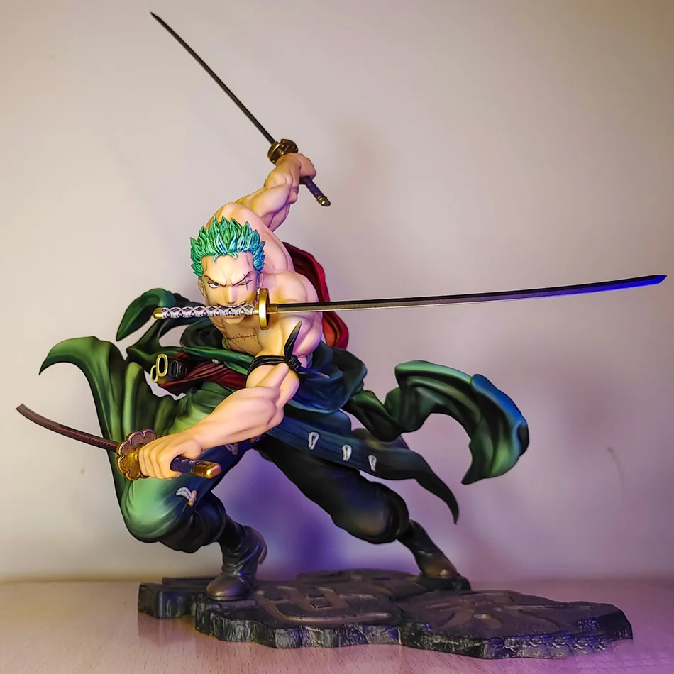 Nueva Figura de Anime de One Piece de 20 cm, Figura de Acción de PVC de Roronoa Zoro, Modelo Coleccionable, Muñeco de Juguete, Regalo, Decoración