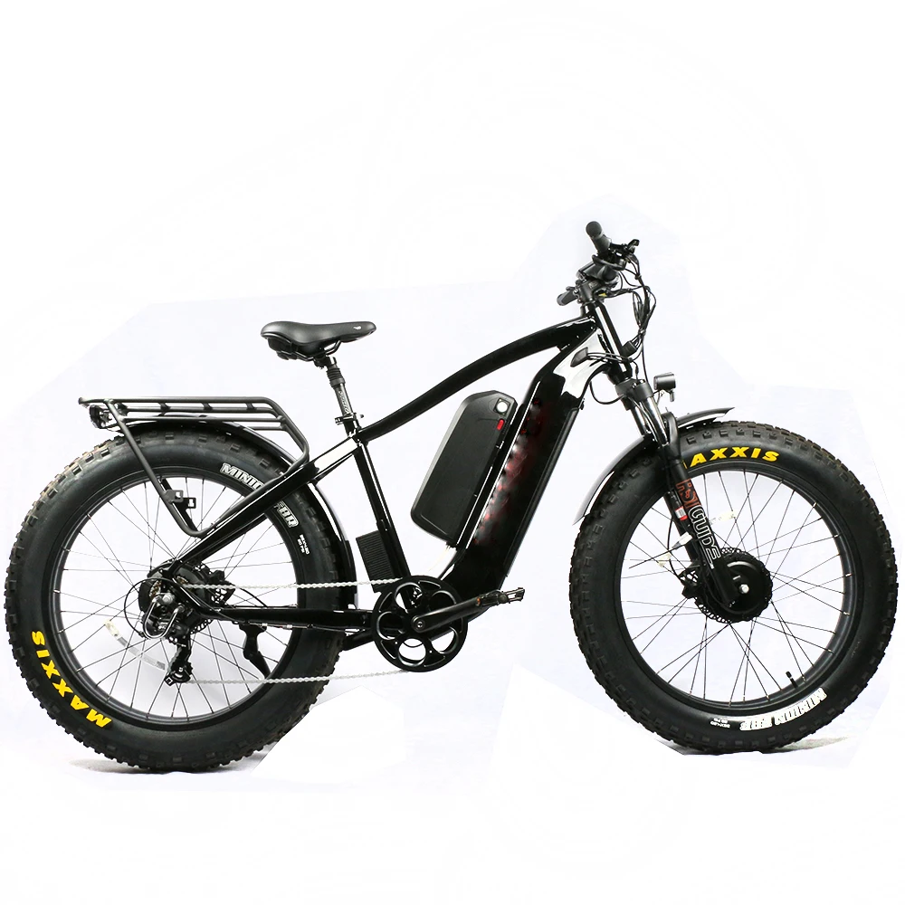 40ah Full Suspension Frame Electric Dirt Bike 48V 52V 1000W 1500W 26 Inch Fat Tire Bicycle Mountain Ebike From China - view 3