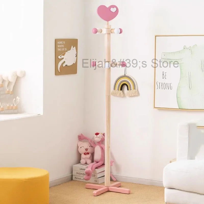 

Hat Women Coat Stand Towel Wooden Hallway Baby Space Saving Design Organizer Coat Rack Evening Dress Perchero Nordic Furniture