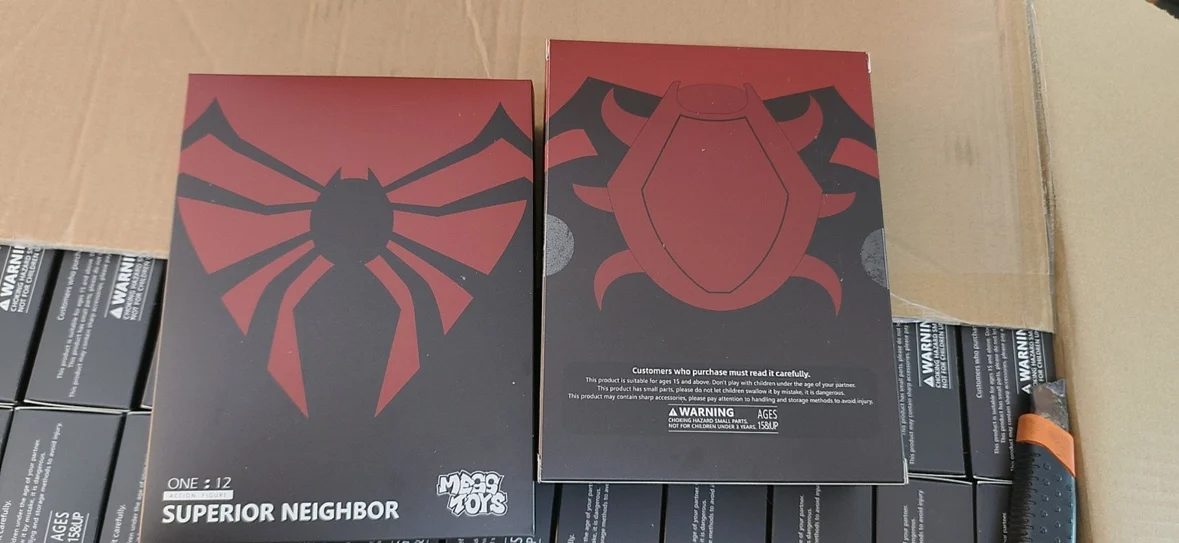 In Stock MessToys Superior Spiderman Figure Mess Toys Superior Spider Man Action Figure CT Toys Figurine Statue Model Gifts Toys