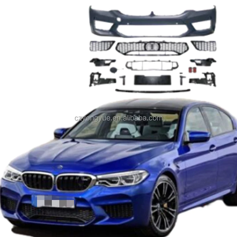 

Car Bumpers M Sport Bodykit Bumper Set Upgrade 2019 M5 Front Bumper for 5 Series G30 G38 LCI 530i M550 2017 2018 2019 2020