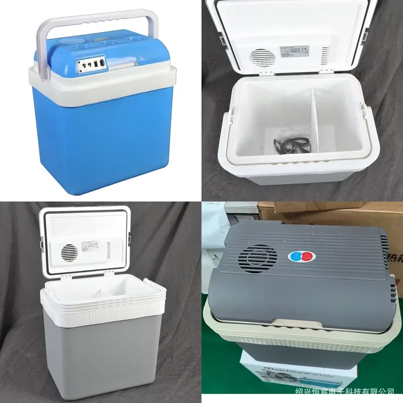 24L Car Small Refrigerator Mini Car Portable Heating and Cooling Box