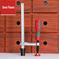 A84Z-Woodworking Desktop Quick Acting Hold Down Clamp Desktop Clip Hand Twisting Clip For Woodworking Hole Tool