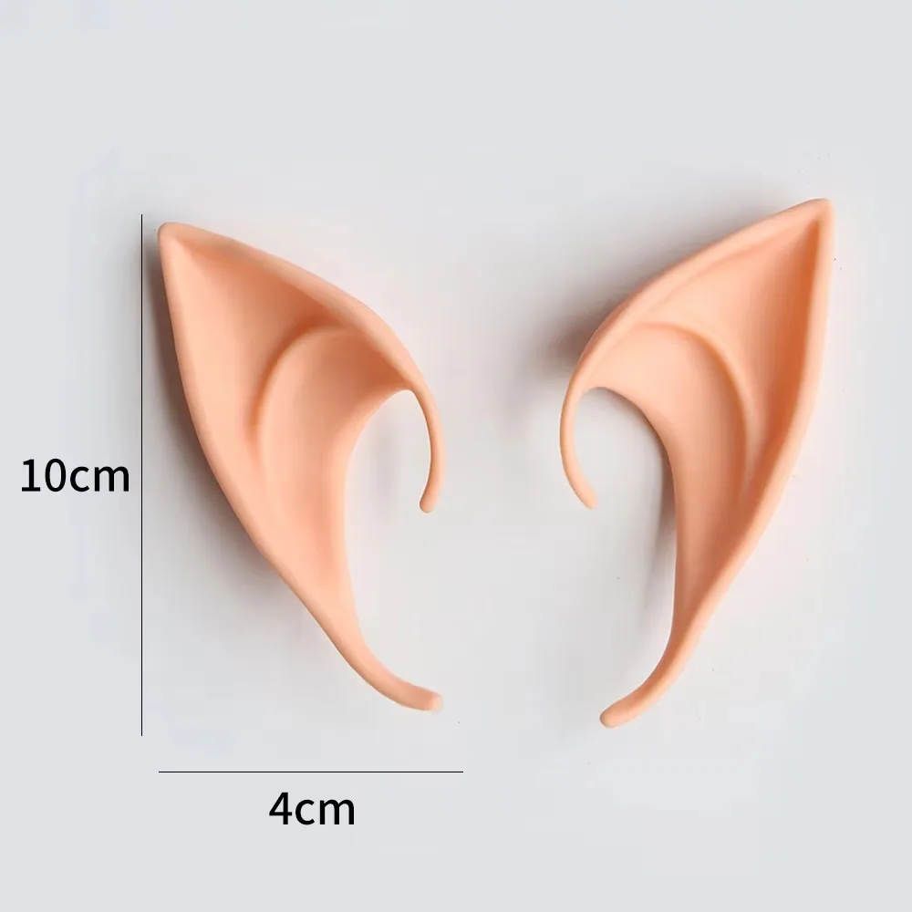 Mysterious Angel Elf Ears Latex Ears for Fairy Cosplay Costume Accessories Halloween Decoration Photo Props Adult Kids Toys - Image 4