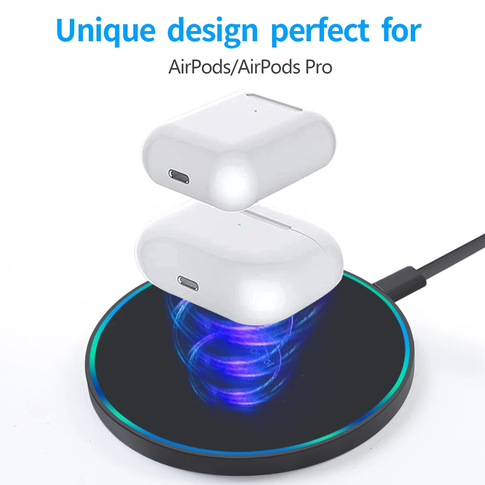 30W  Wireless Charger Pad For iPhone 13 12 11 XS XR X 8 Samsung S21 S20 Type C Induction Fast Charging Station Phone Chargers - náhled 4
