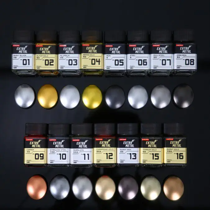 Super Metallic Paint Series EM1-32 Military Model Spray Coating Colored Oil 18ml
