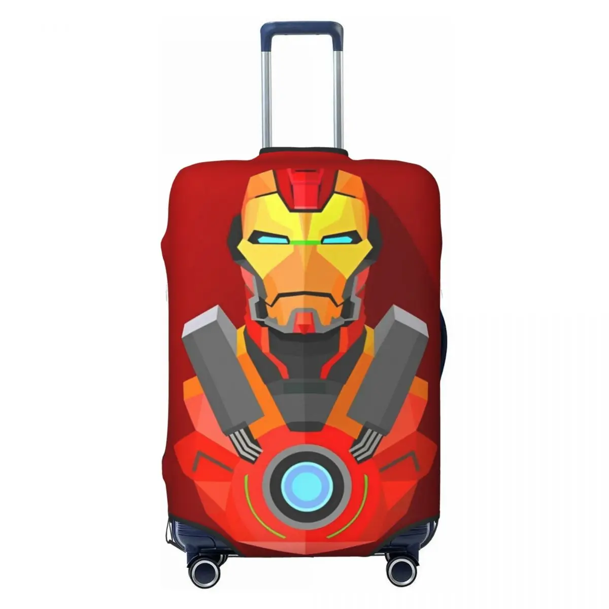 Iron Man Suitcase Cover Anime Manga Fun Cruise Trip Protector Luggage Case Flight