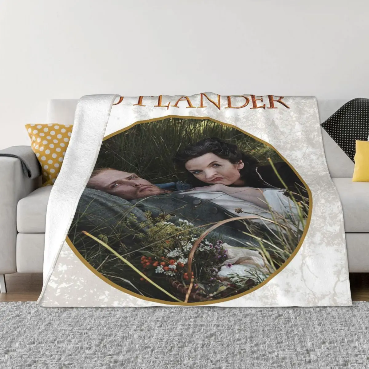 

Outlander Tv Show 1845 Home Throw Blanket Winter Warm Blanket Throw Blanket