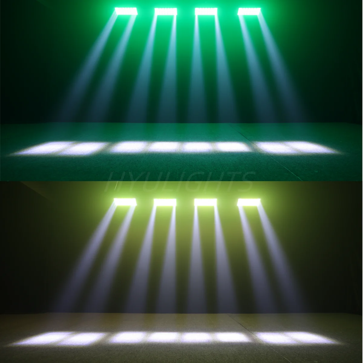 300W LED Stage Lights Strobe LED RGBW DJ Lights Wash and Beam Lighting Sound Control DMX 512 Lights for Stage Lighting Party