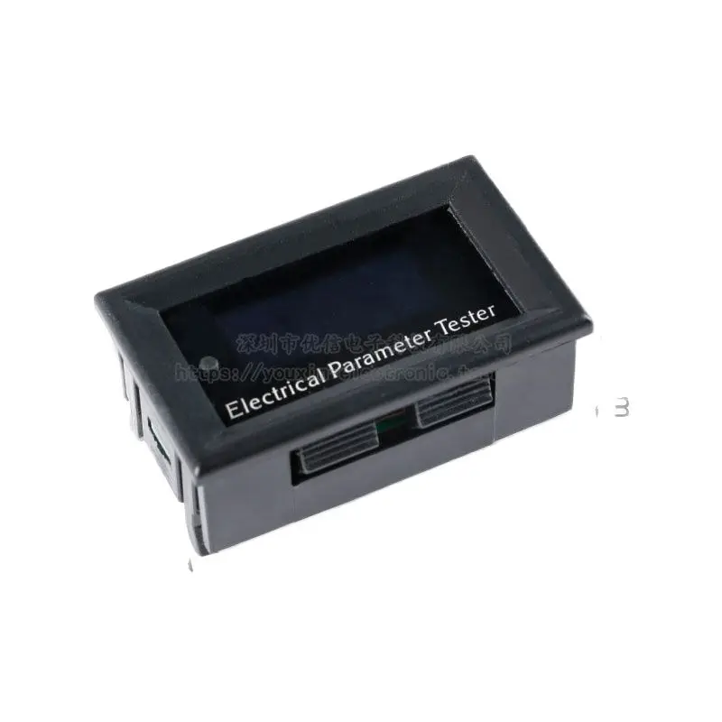 OLED multifunctional measuring instrument 100V-10A/20A white voltmeter ammeter head battery capacity tester