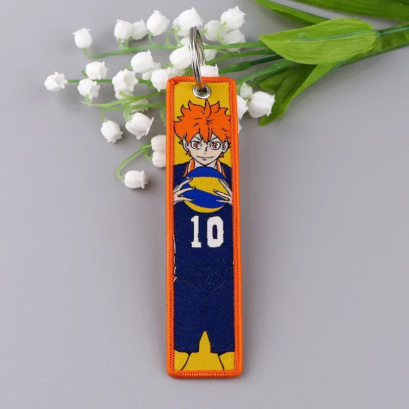Llavero bordado Haikyuu kawaii de anime japonés de voleibol - imagen 5