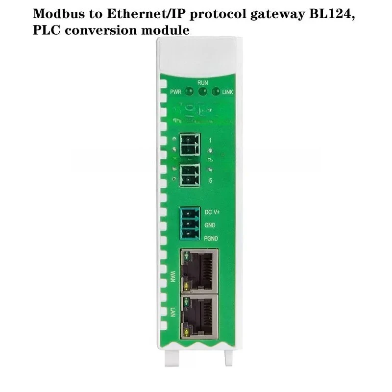 Modbus to Ethernet/IP Gateway, RS485 to Ethernet Protocol Conversion Module