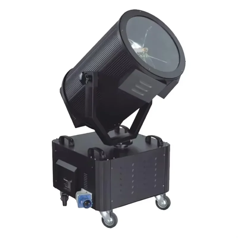 1KW-7KW outdoor xenon sky searchlight rotating sky beam light