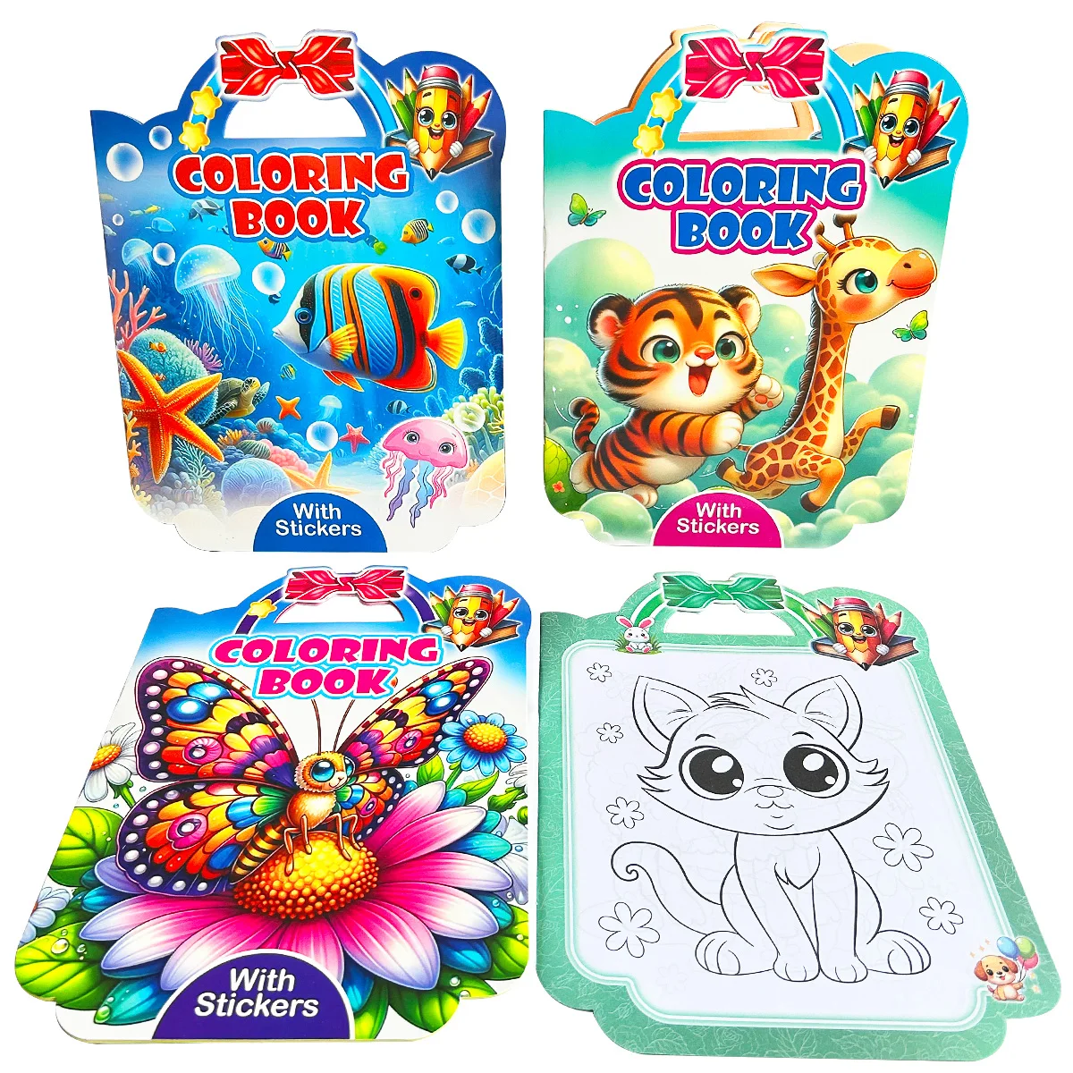 Lustiges Aufkleber-Malbuch, reich in Farben, dickes Papier, 2–5 Jahre, bevorzugt für kreative Graffiti für Kinder! Festivalgeschenk