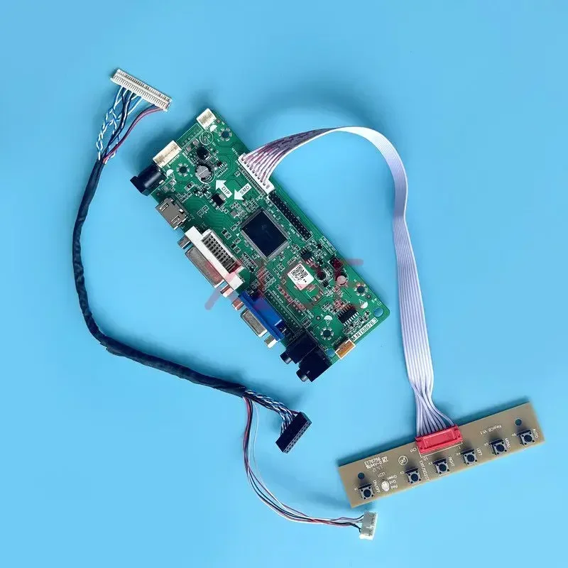 

Плата контроллера драйвера ЖК-монитора подходит для G156HAN02 G156HAN04 VGA DVI экранный комплект DIY 1920*1080 30-контактный LVDS HDMI-совместимый 15,6 дюйма