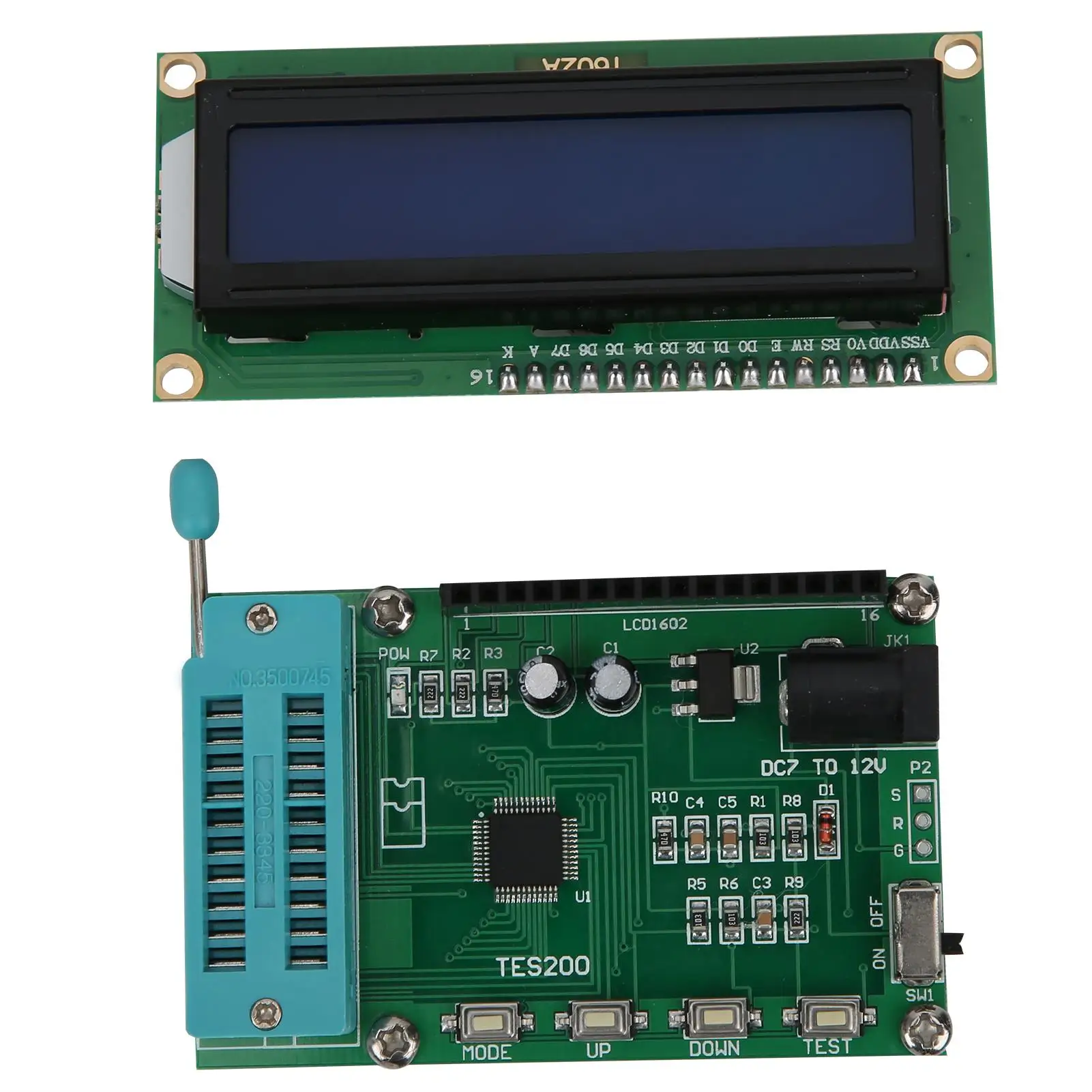 74 Series IC Tester Digital Meter for Logic Gates - High Quality Electronic Component DC 7-12V