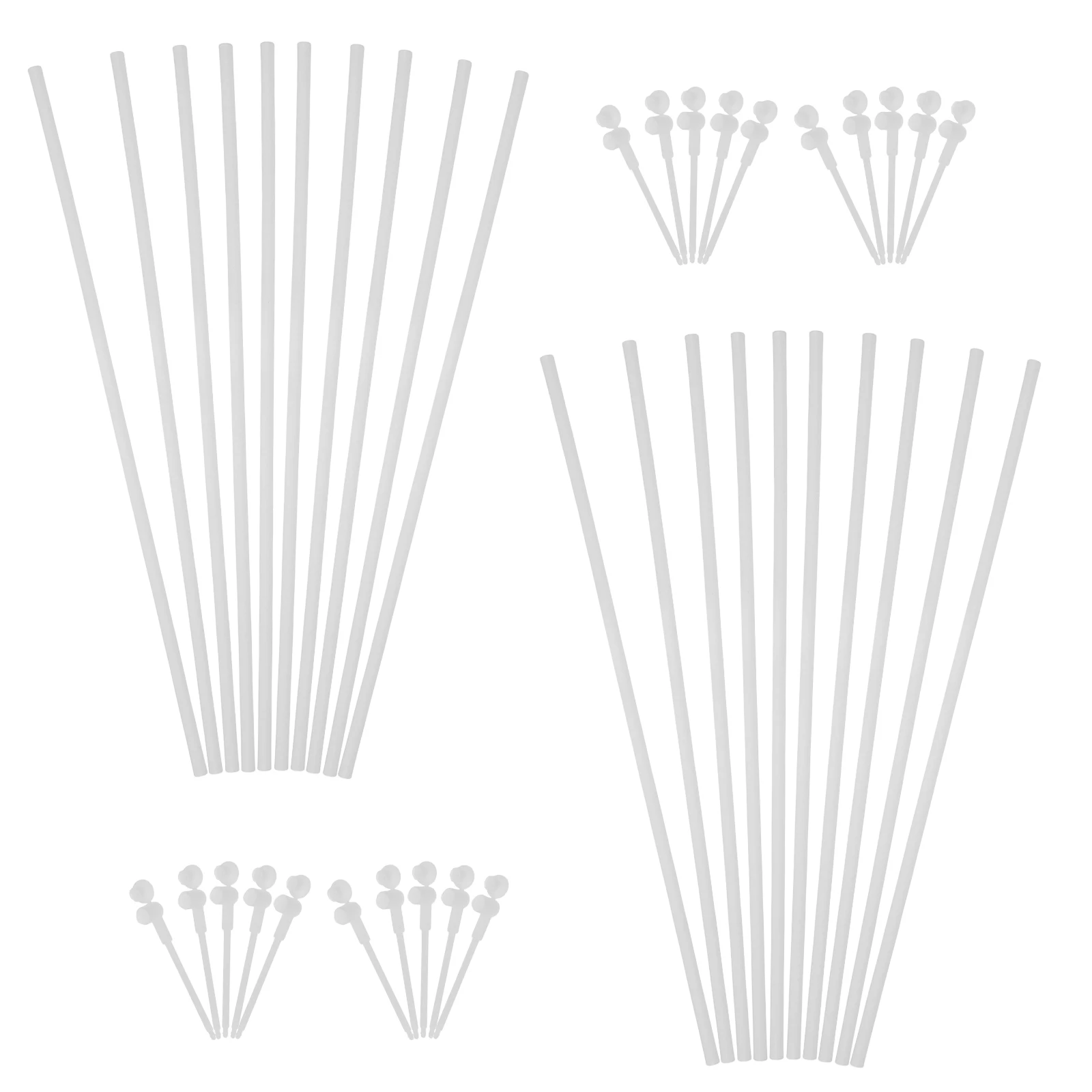 

20 set Windmill Accessories Plastic Pinwheel Rods Long Durable Replacement Bars For Diy Kite Making Outdoor Decorations