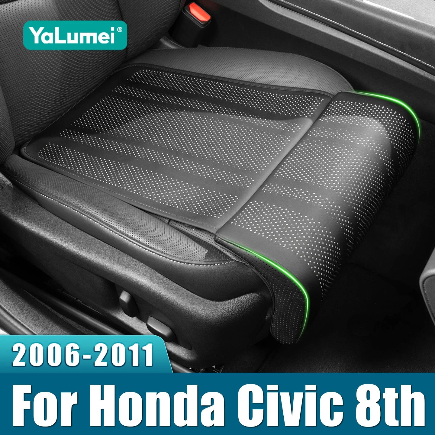 

Подушка-удлинитель для поддержки ног в сиденье автомобиля Honda Civic 8 MK8 8-го поколения 2006-2011 годов, дышащий коврик