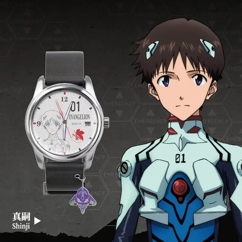 Evangelion EVA Watch Blind Box Anime Merchandise Character Themed Shinji Rei Asuka EVA-01 02 Official Genuine Collectible