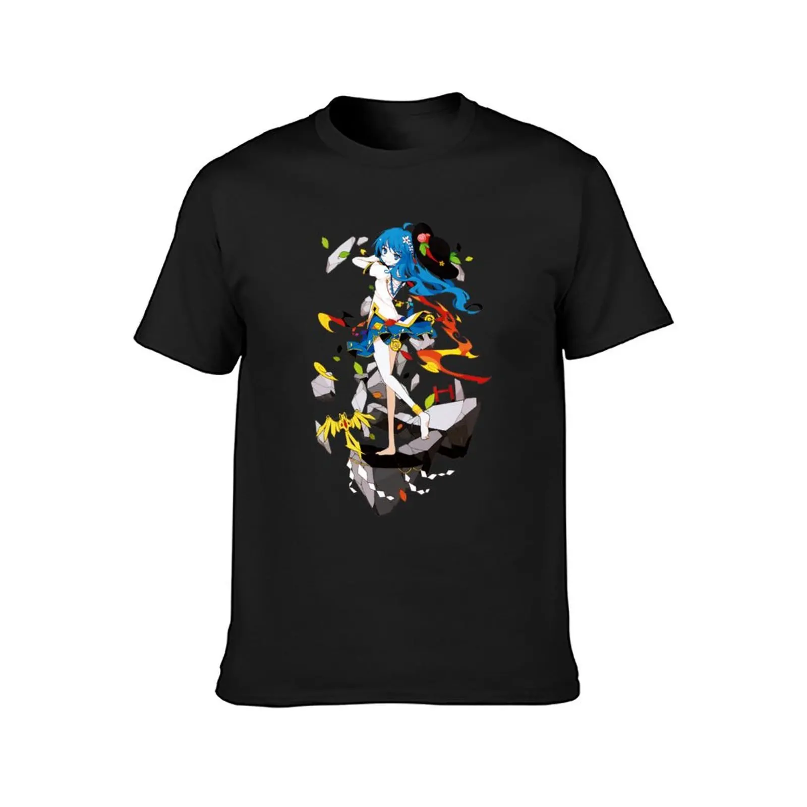 Touhou Project - Tenshi Hinanai T-Shirt anime sweat mens t shirts