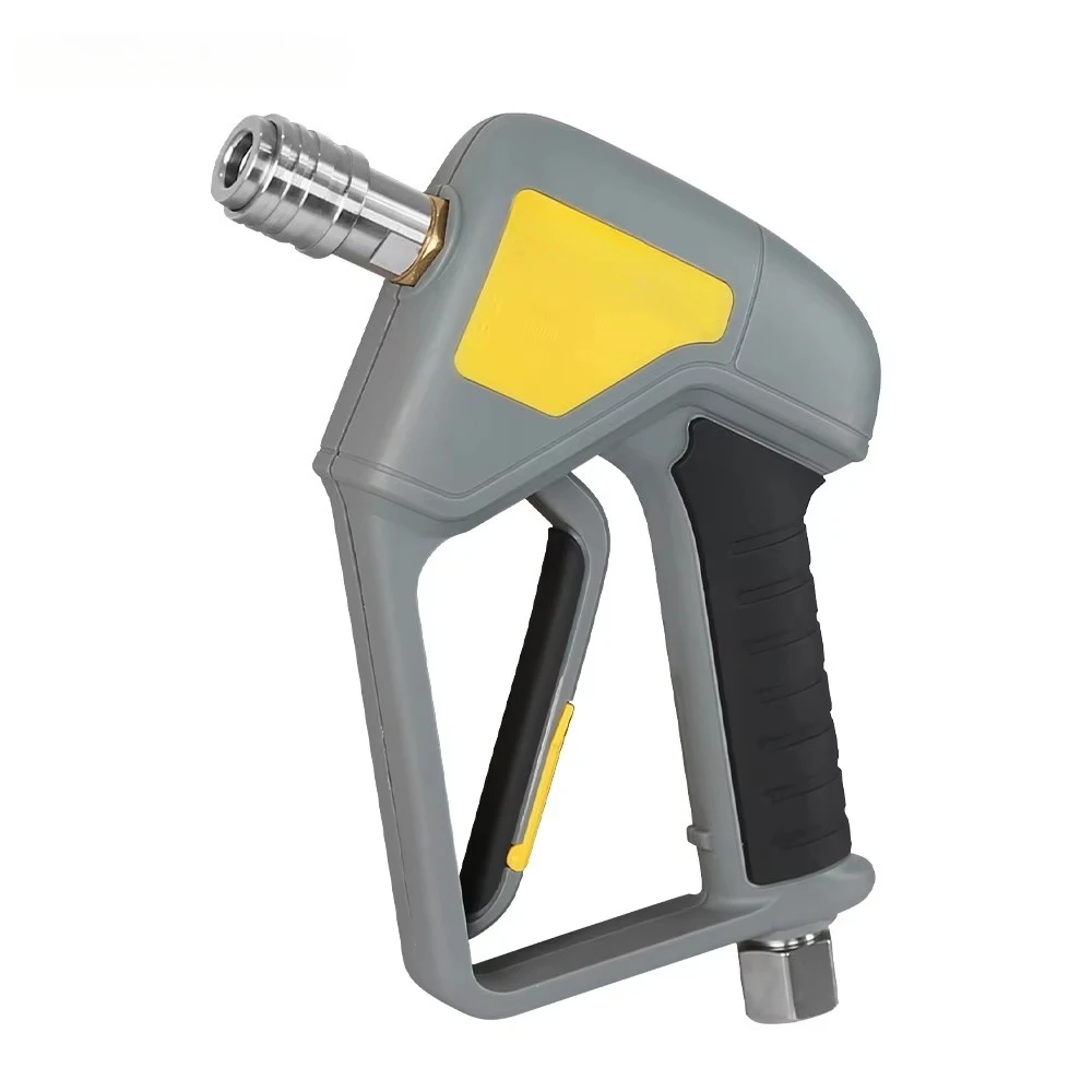5000PSI 45L/Min 304SS Stainless Steel High Pressure Water Gun Gear Design Car Wash Spray Gun Trigger Short Gun