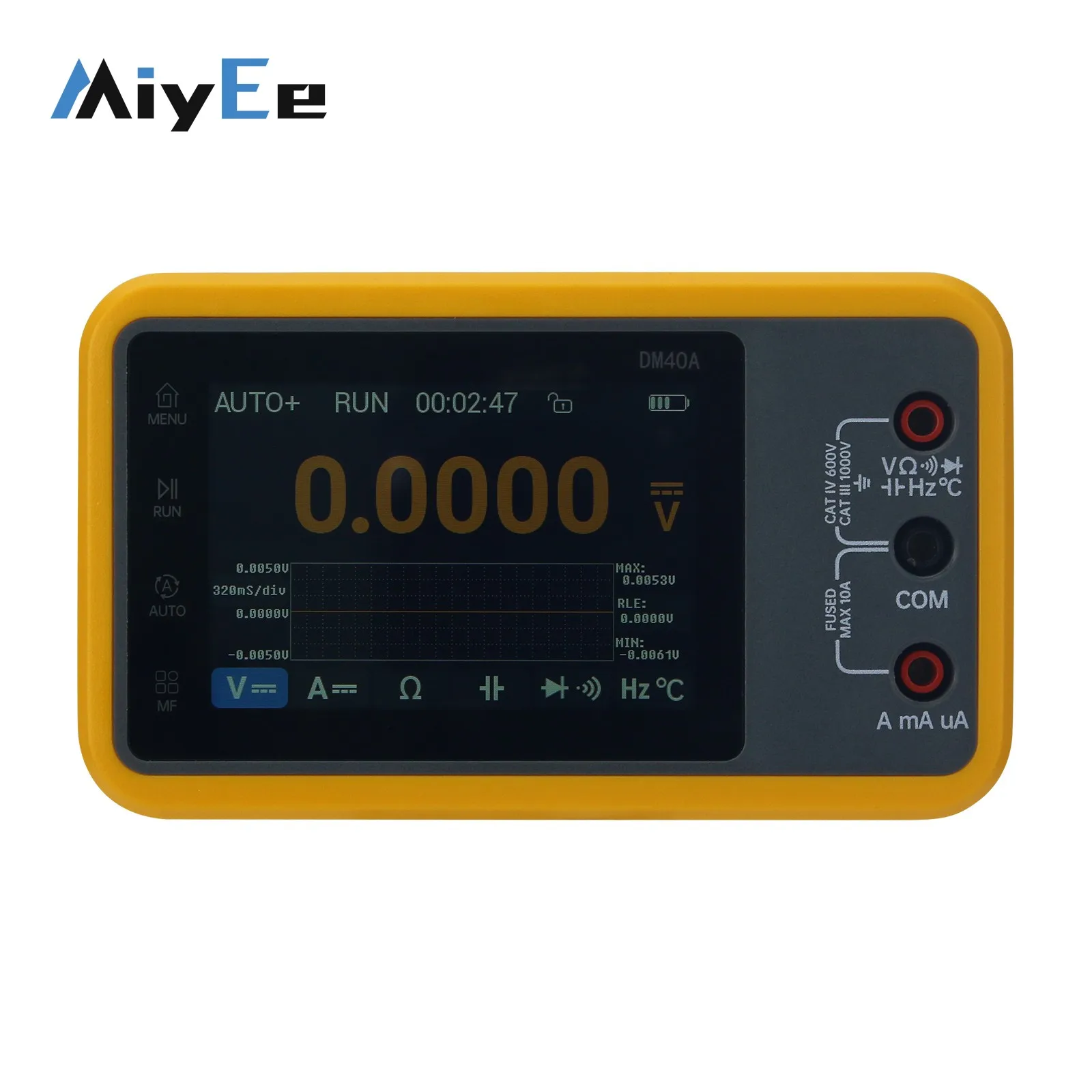 DM40 Basic Version 3‑in‑1 Portable Digital Multimeter Oscilloscope Signal Generator 10Hz‑40MHz with MP01 Probe