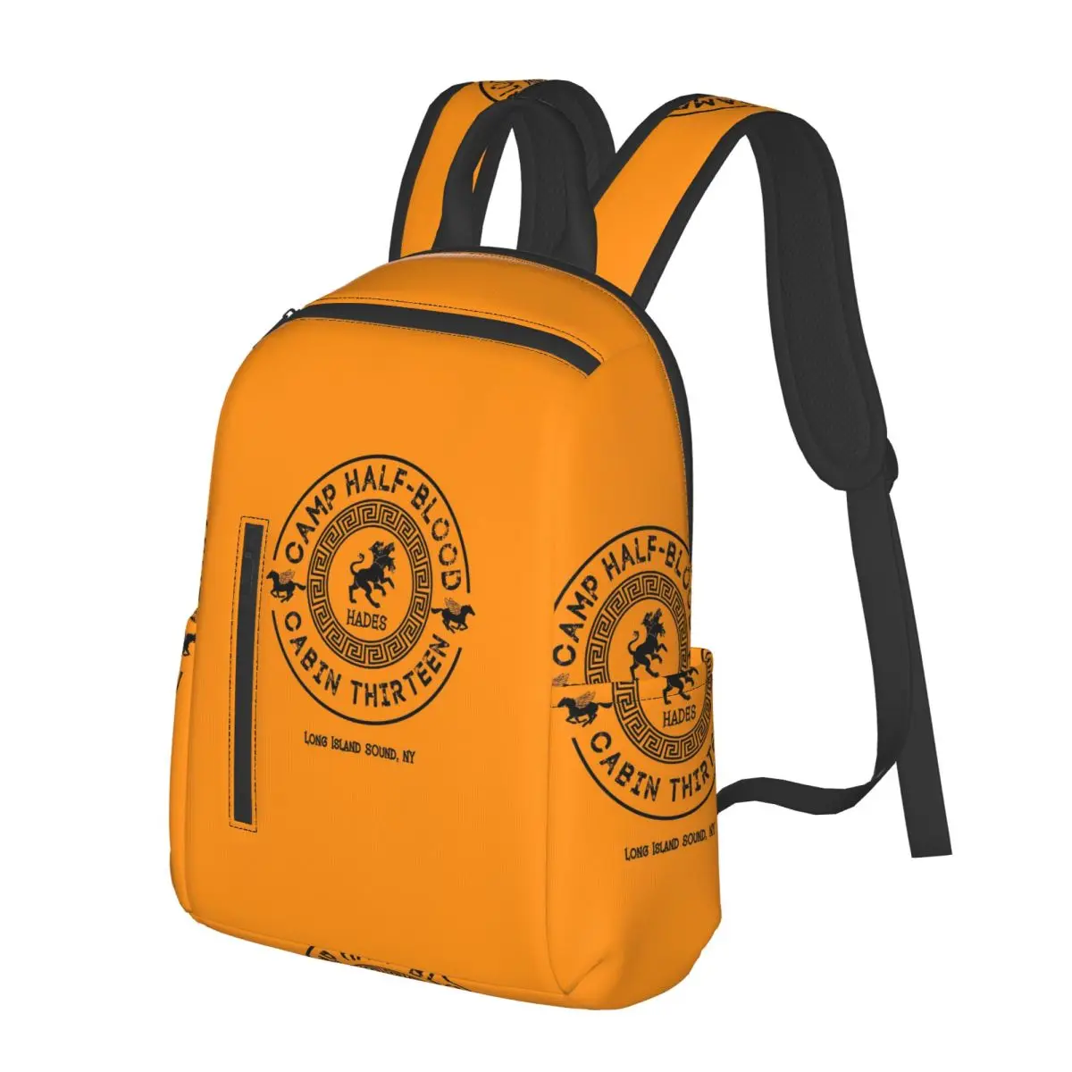 Cabin Thirteen - Hades - Percy Jackson - Camp Half-Blood Student Backpack School Bag Hiking TravelDaypack for Boys Girls Bookbag