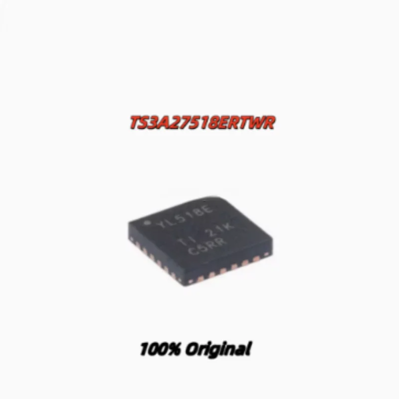 10PCS TS3A27518ERTWR Analog Multiplexer 6-Channel SPDT Switch WQFN-24 240MHz High Speed 1.8V Compatible Logic New Original IC