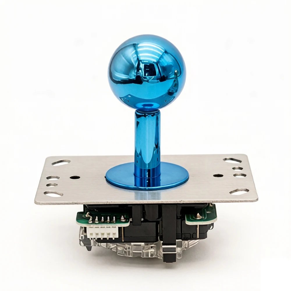 

BL 5-Pin Chrome-Plated Joystick Fighting Rocker for JAMMA Arcade Games Pandor Box Cabinets And DIY Projects