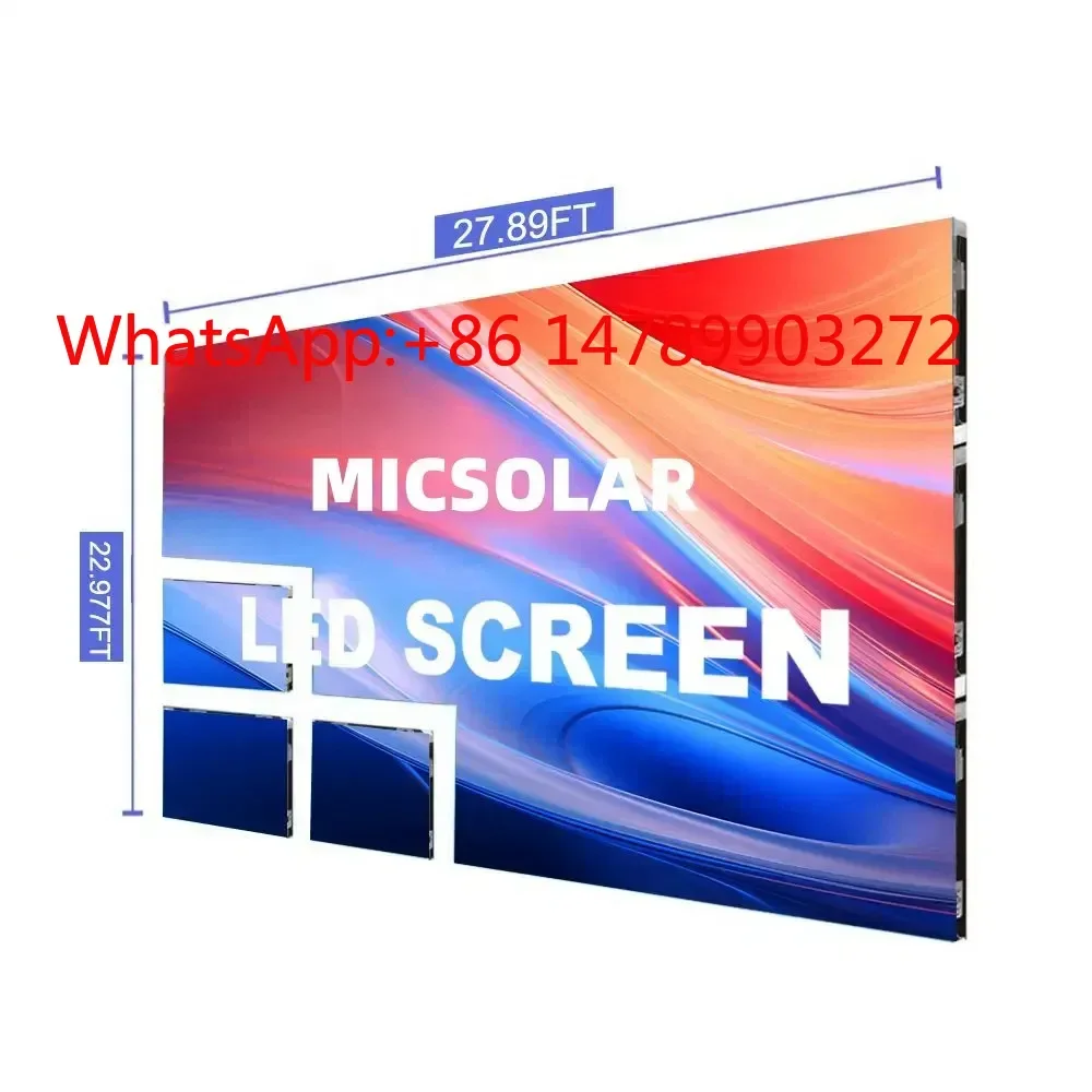 

P2.9 Indoor Rental LED Display 500*500mm 500*1000mm Full Color Party Event Stage Video Wall