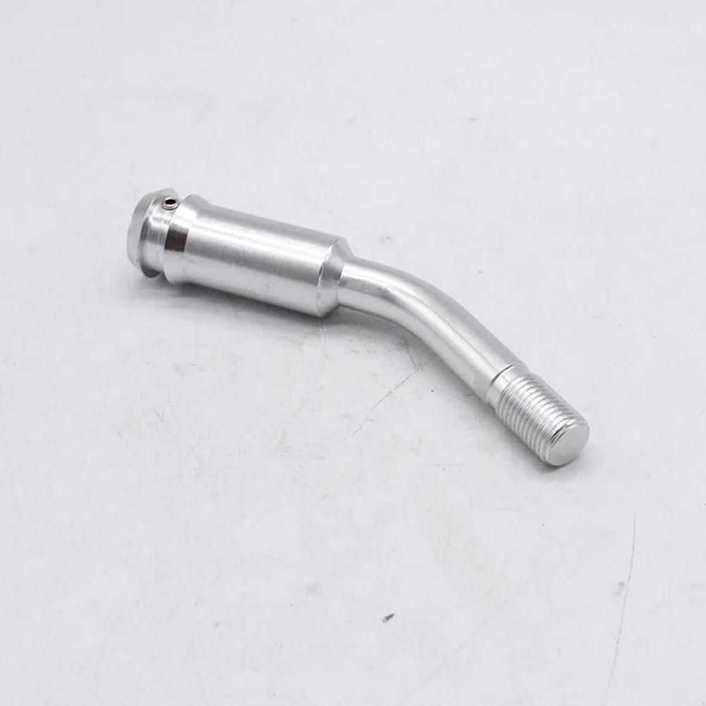 

Gear Knob Extender Compatible T4 Gear Shifter Lever Bend Extension Aluminum Alloy Head Car Shifter Lever Modification Part