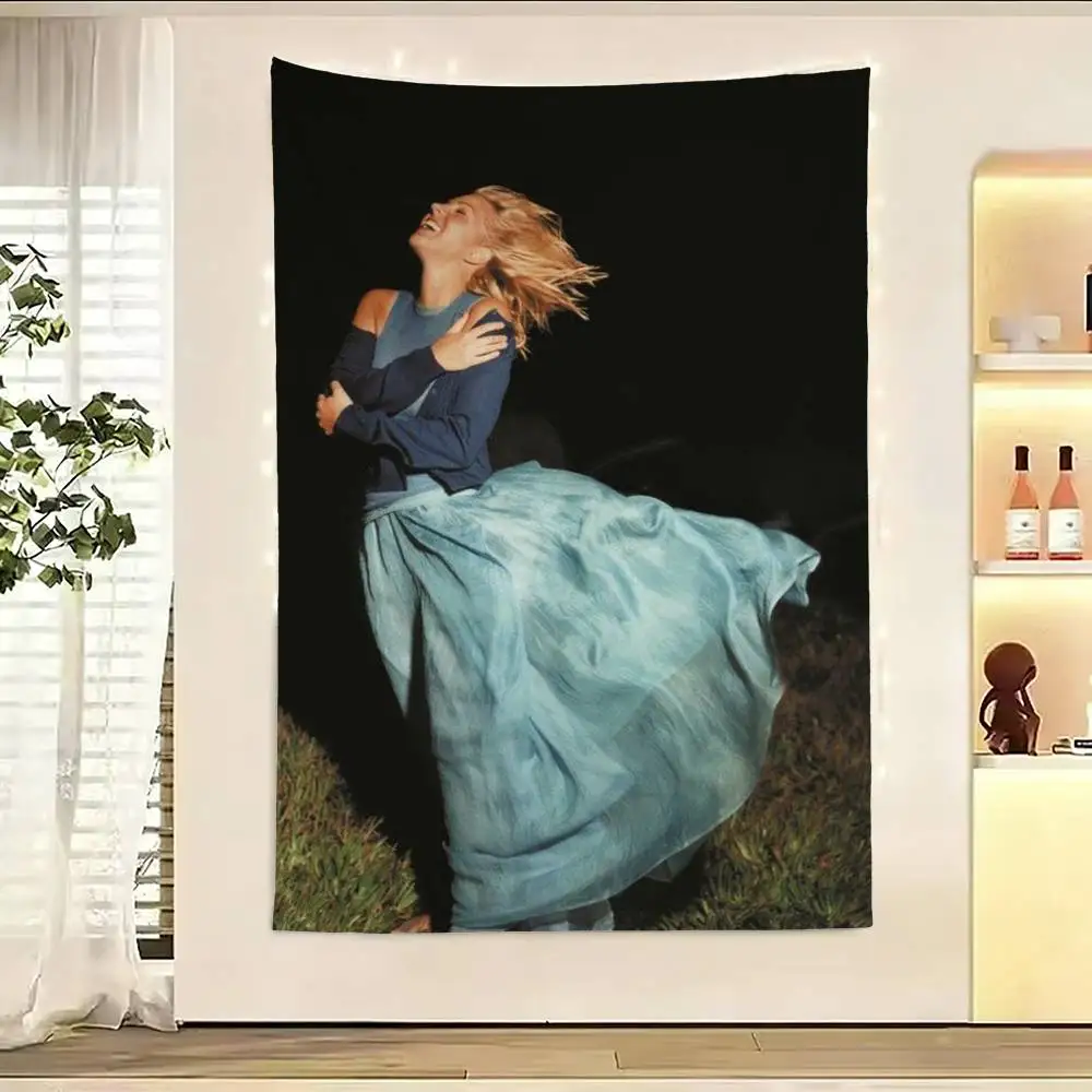 Canada Singer D-Diana Krall Tapestry Flags Wall Hanging Background Art Banner for Bedroom Home Outdoor Decor