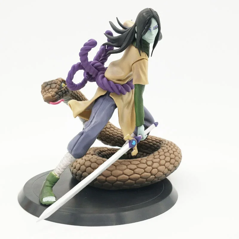 نموذج شخصية أنيمي PVC ، Orochimaru Fighting Hiruzen ، Jiraiya ، Tsunade ، Kakashi ، Sasuke ، لعبة هدية ، ناروتو
