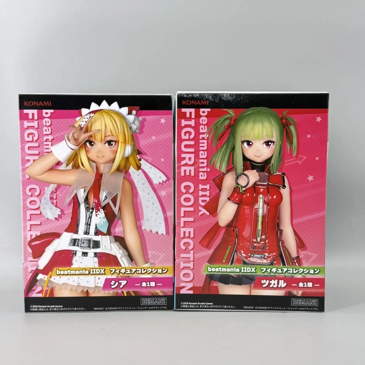 Original KONAMI Beatmania IIDX Anime Xiatian & Hishimiya Tsugaru