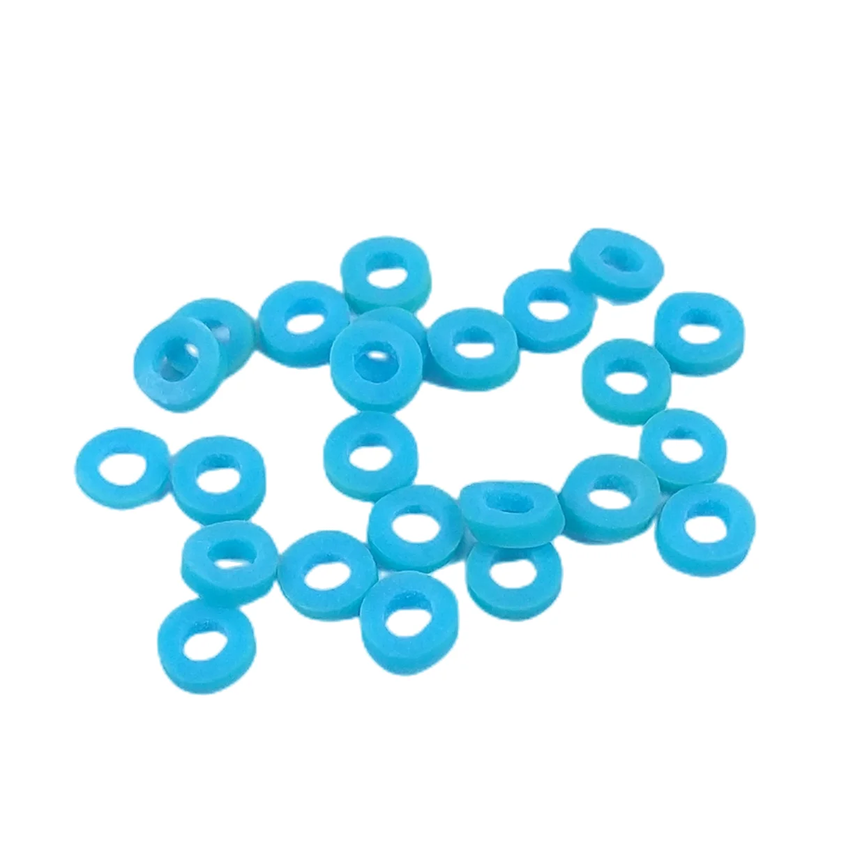 1000Pcs Dental Separator Ligature Ties Ortho Rubber Band Ligature Ties Rings Blue Teeth Elastic Separate Spacers