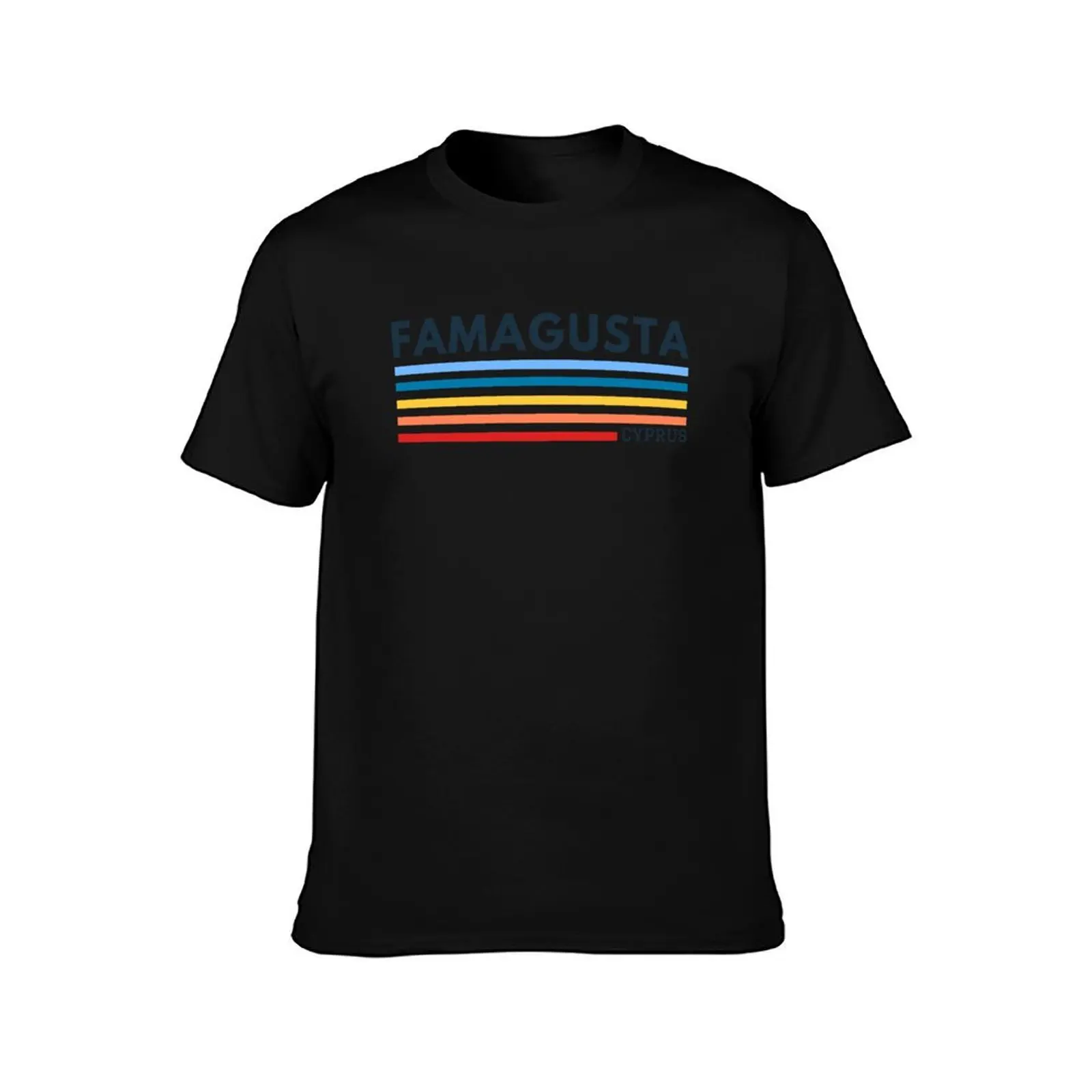 Famagusta Cyprus T-Shirt Casual All Match Tee Shirt for Men T-Shirt