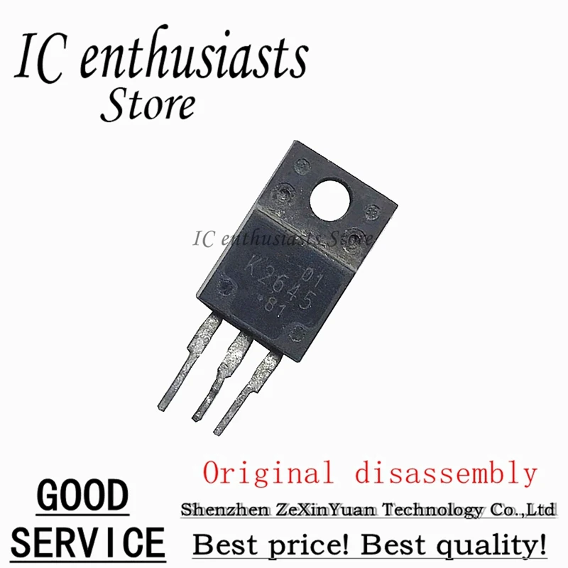 

10PCS 2SK2645 K2645 9A 600V TO-220 Original disassembly