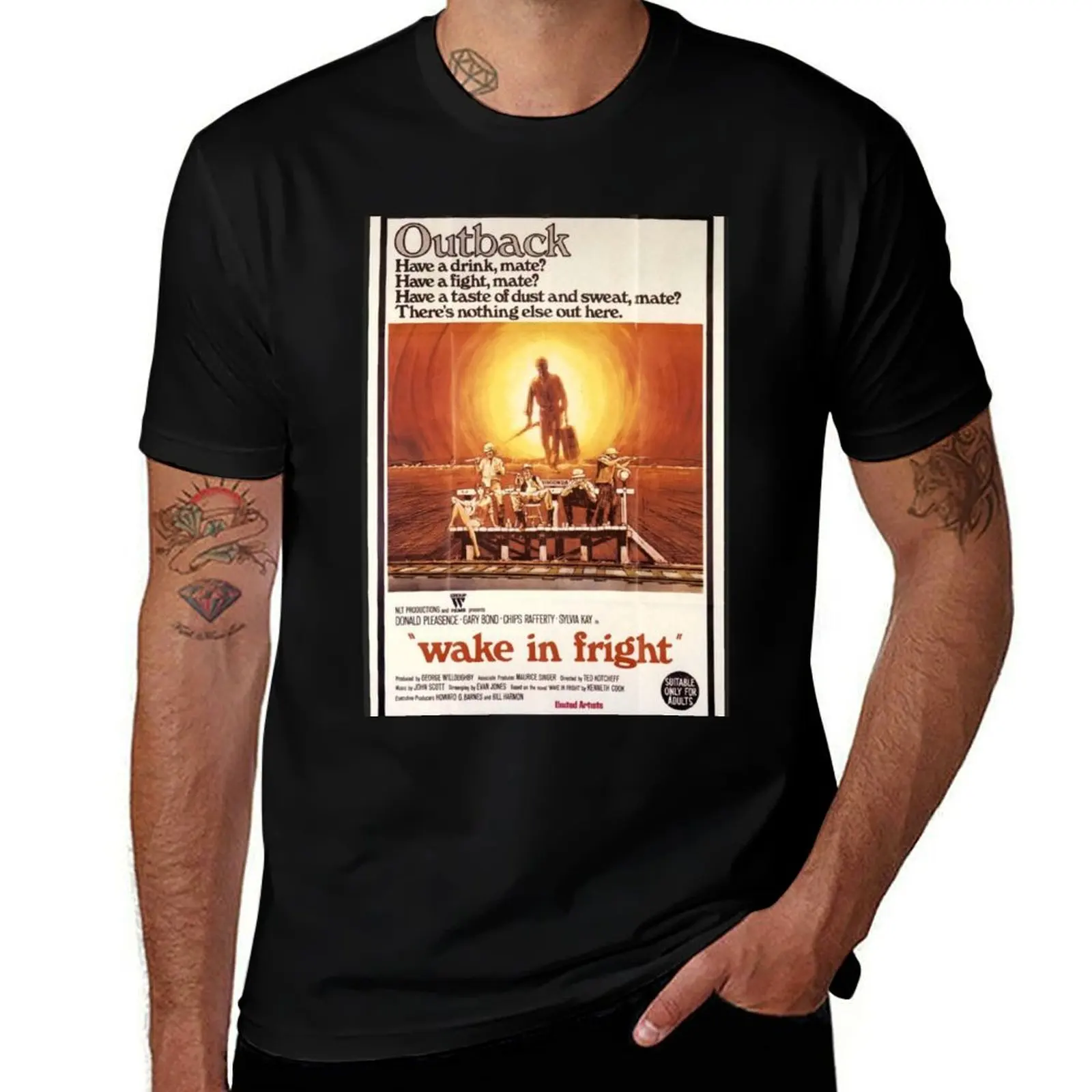 Wake In Fright T-Shirt Modern Print Casual T-Shirt