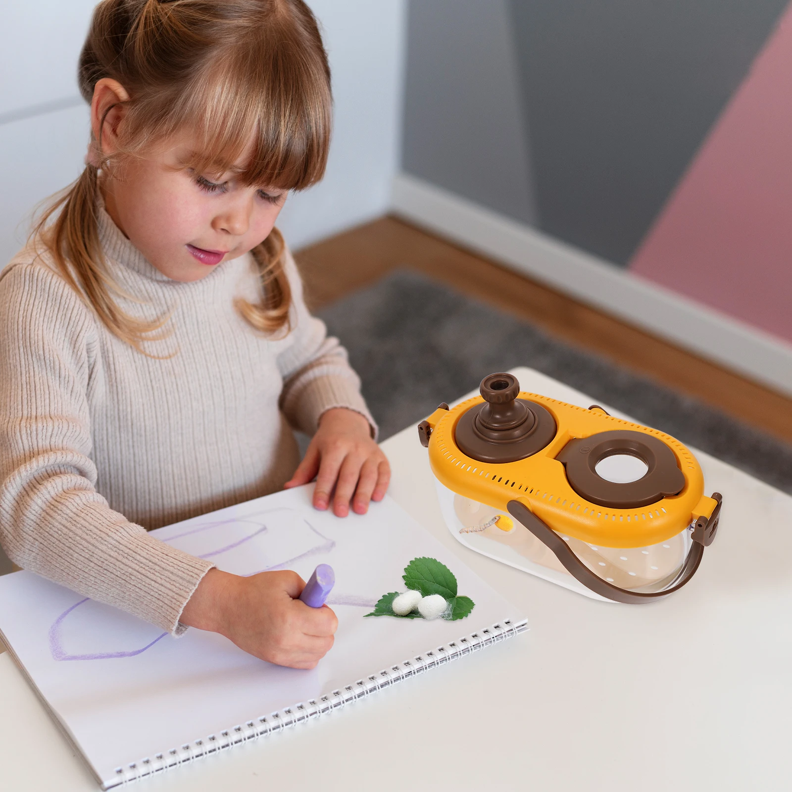 

Observation Insect Container Explorer Kit Magnifier Led Light Educational Toy Pest Observing