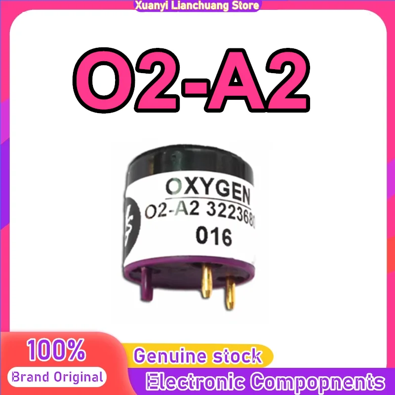 Célula de oxigênio original do Reino Unido Alphasense O2-A2 O2 gás O2A2 sensor de oxigênio