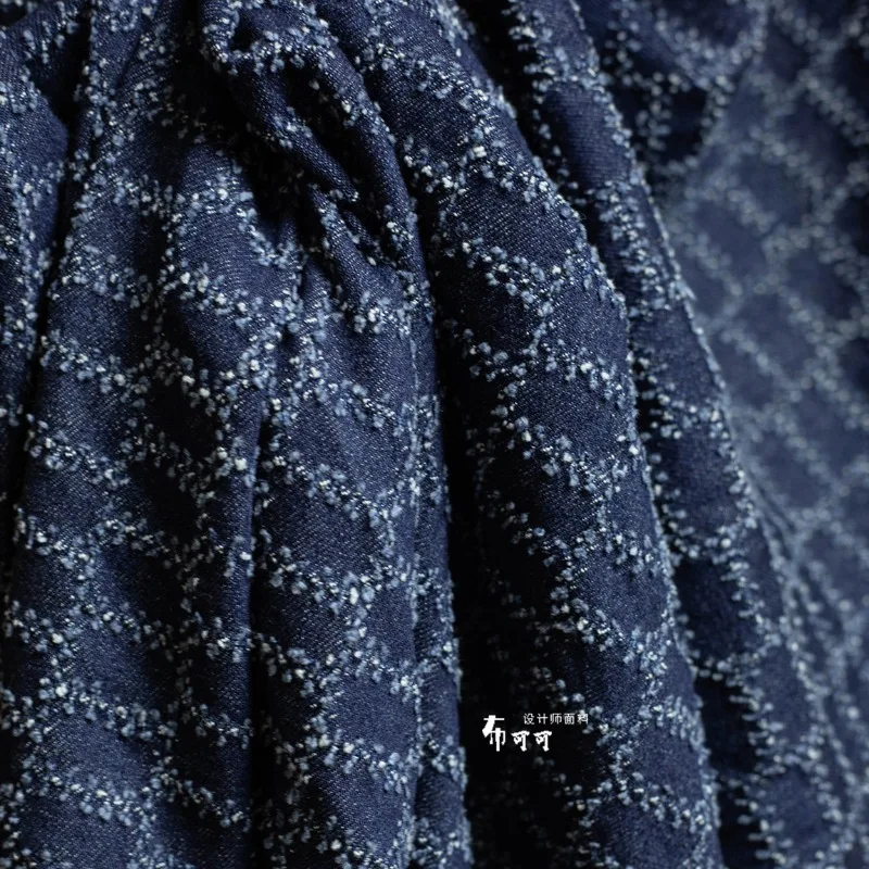 Tessuto Denim tridimensionale Pick Jacquard Series creativo speciale ricreazione trama fai da te tessuto di design originale