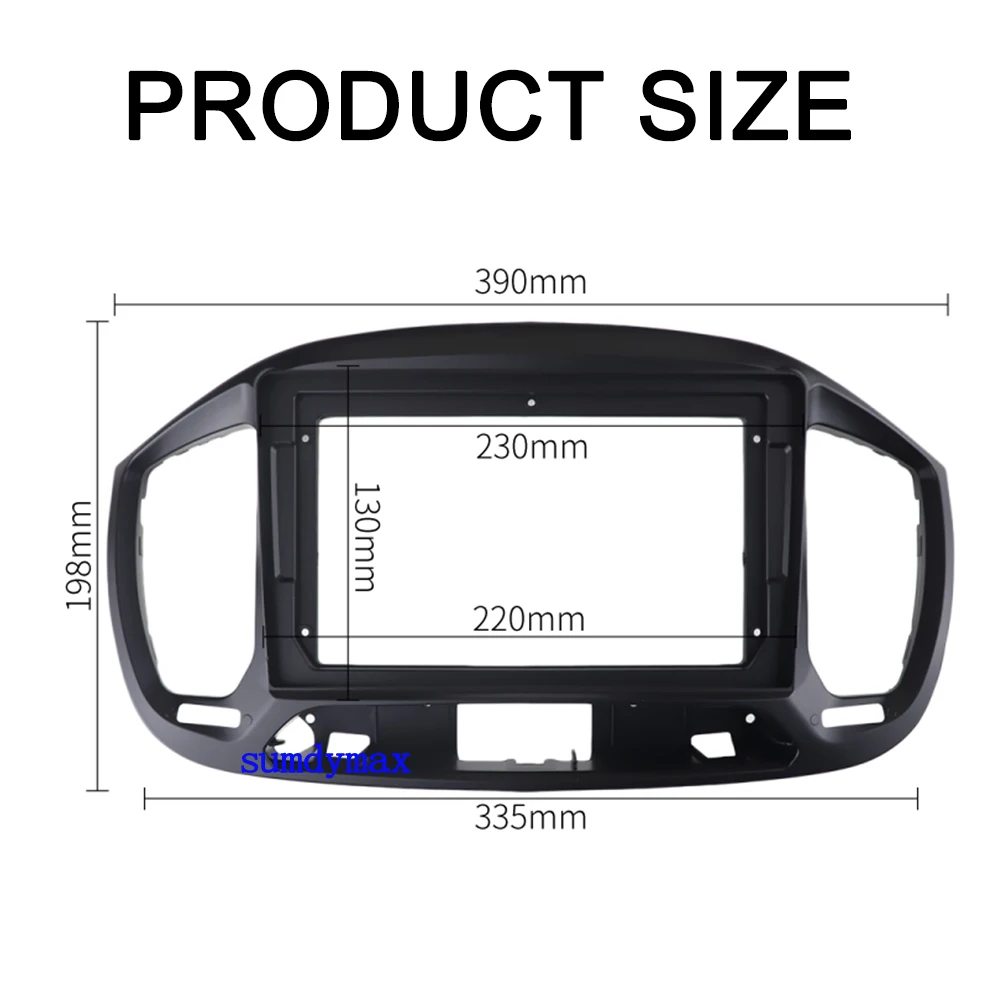 

2Din android Car Radio Installation DVD GPS Mp5 Plastic Fascias Panel Frame for FIAT UNO 2020 car radio frame Dash Mount Kit