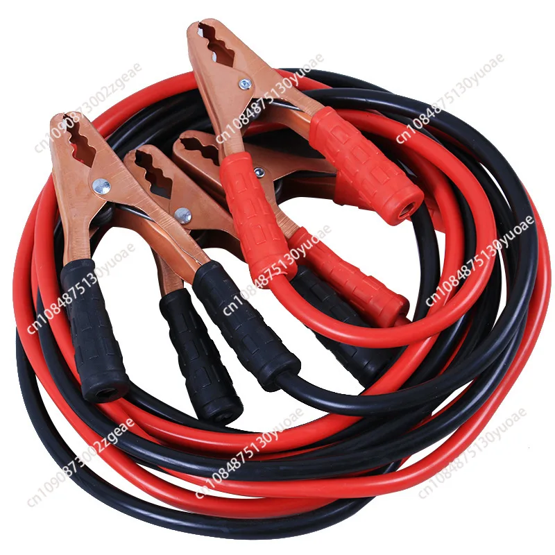 Car battery cable, emergency firing wire wiring, power cord clip, 1000A