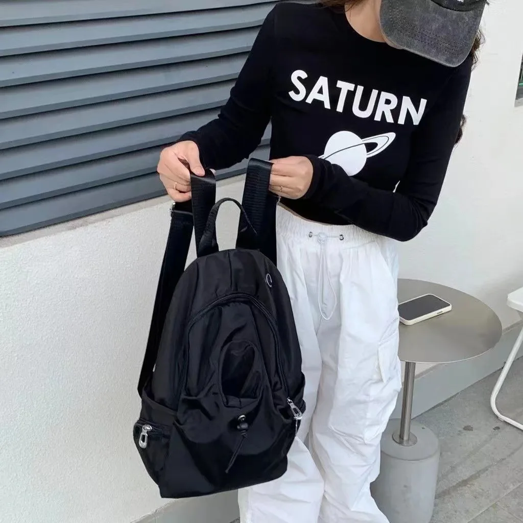 

Y2k All Match Casual Women Schoolbags Vintage Trendy Chic Korean Travel Bags New Streetwear Preppy Simple Backpacks for Students