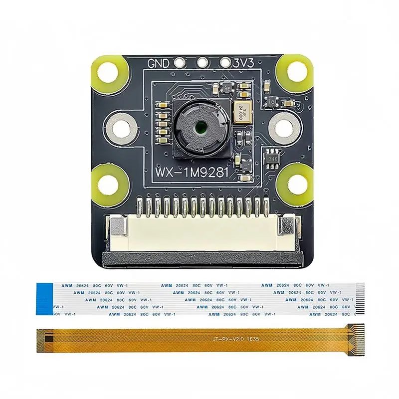 OV9281 1MP 1280X800, 120FPS High-Speed Vision Camera Module For Raspberry Pi 4B/5B/Zero 79° Lenses