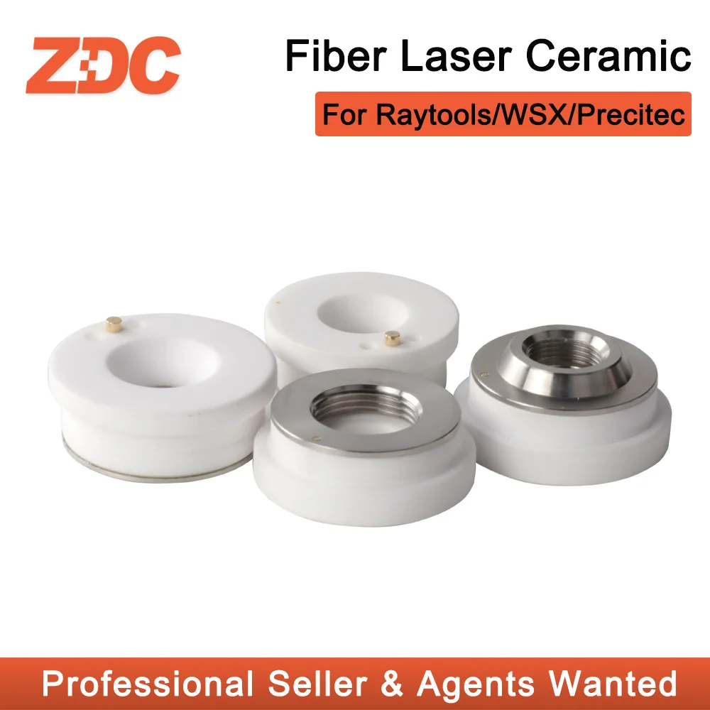 Laser cerâmico 28/32mm OEM Precitec/WSX/Raytools cerâmica KT B2 CON P0571-1051-00001 suporte de bico para cabeça de corte a laser de fibra