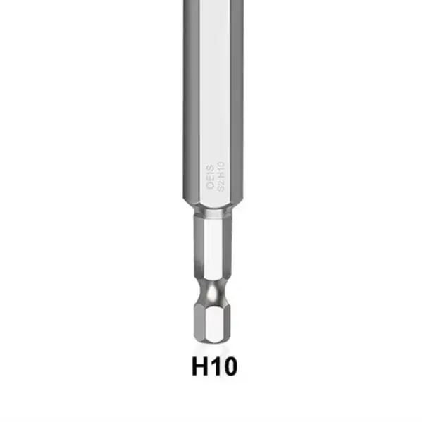 

The Real Color Of The Ites Set Metric Allen Hex Bit 100mm Long Magnetic Ball Head Driver Bit H1.5 Hh2 H2.5 H3 H4 H5 H6 H8 H10
