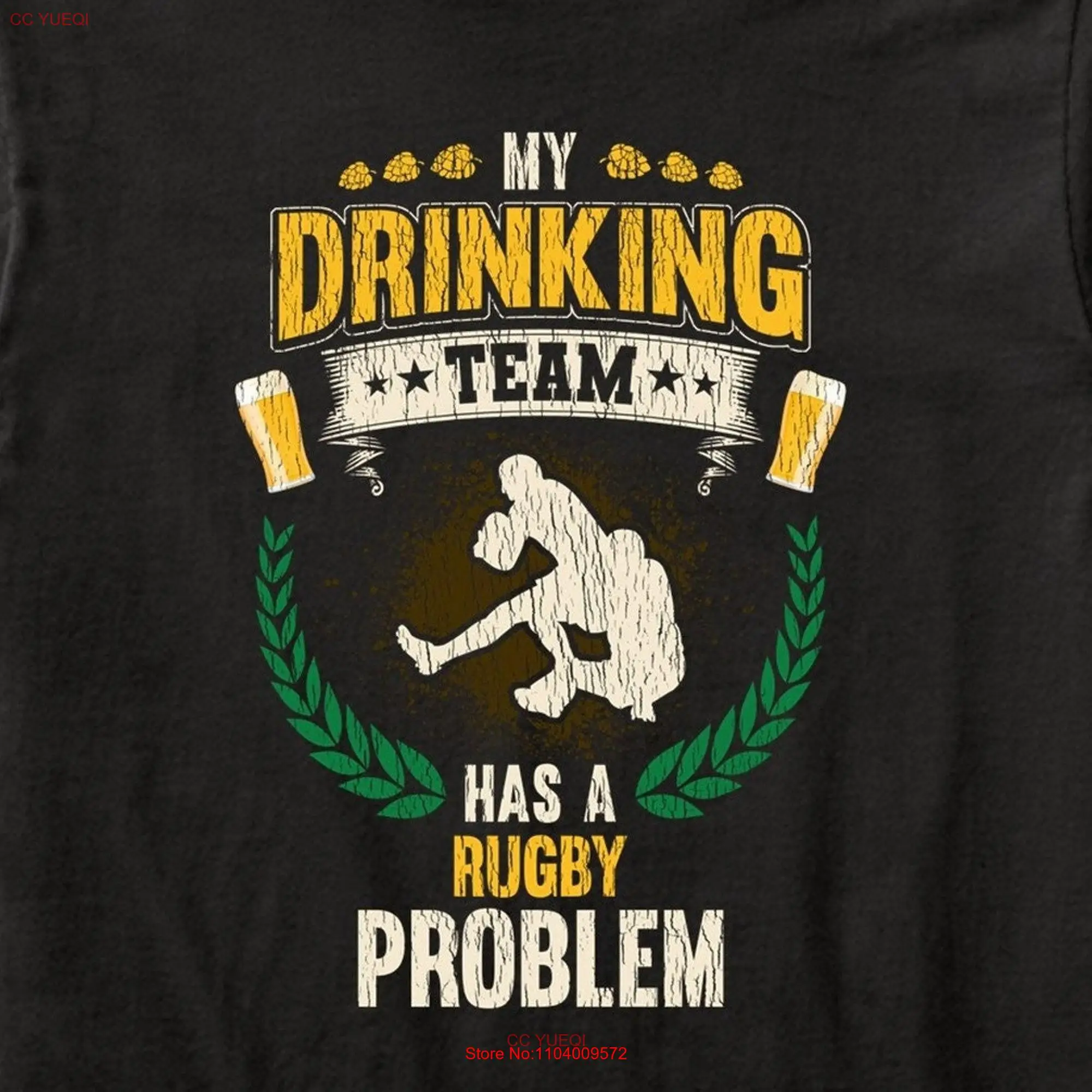 Мой телефон имеет проблемы с регби, забавная футболка с длинными или короткими рукавами Мой телефон имеет проблемы с регби, забавная футболка с длинными или короткими рукавами